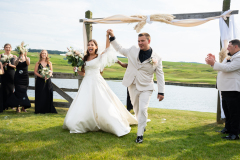 Newlyweds - Waterfront ceremony